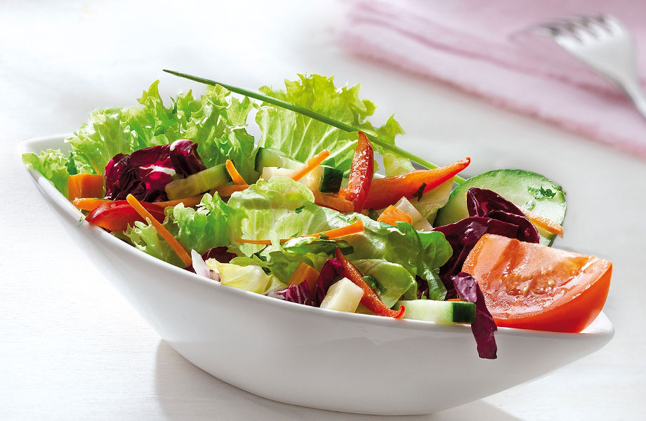 Große Salate und Vegetarisches